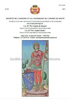 Bulletin n°36 de la Société de l'histoire et du patrimoine de l'Ordre de Malte