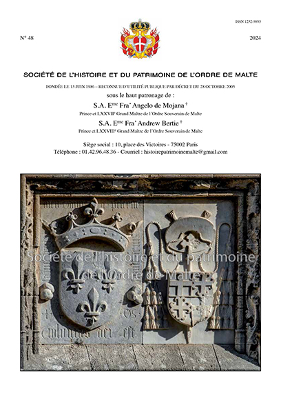 Bulletin n°48 de la Société de l'histoire et du patrimoine de l'Ordre de Malte